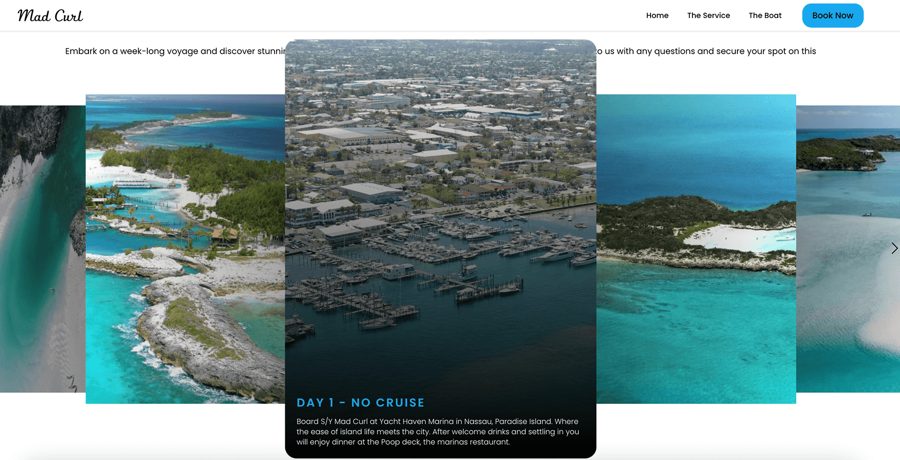 Mad Curl Sailing Charters — screen 4