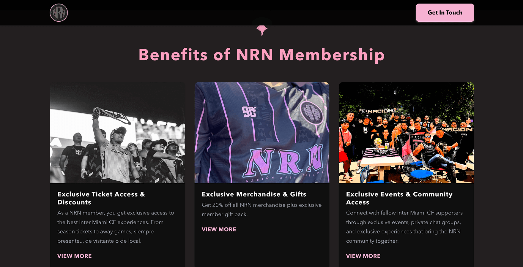 Nación Rosa y Negro — screen 3