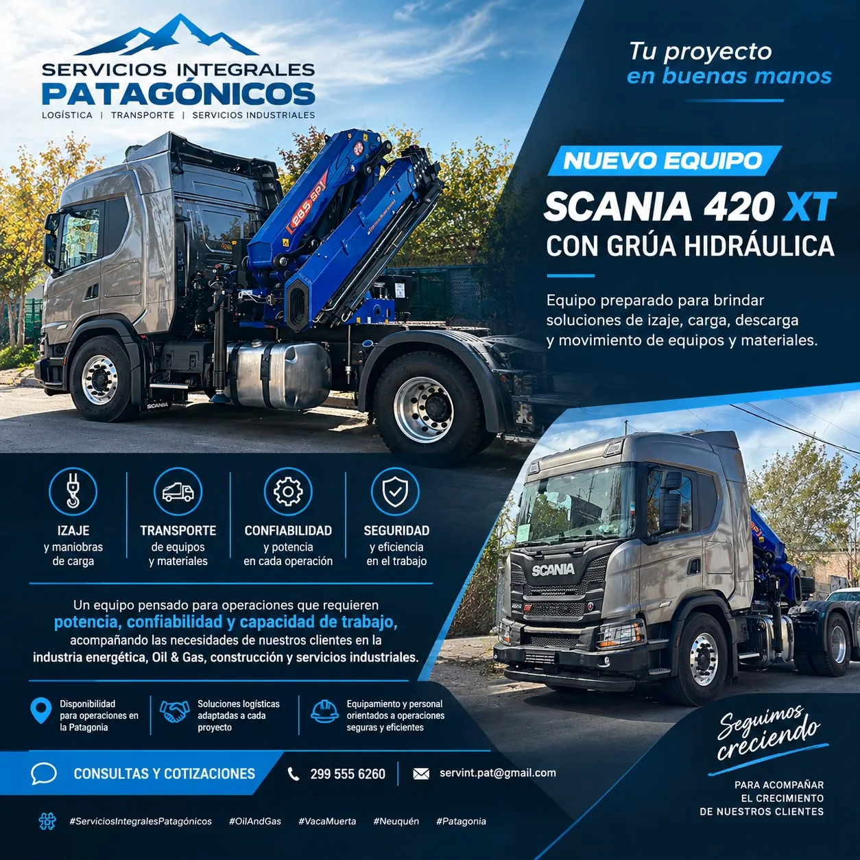 alquiler de camiones con hidrogruas